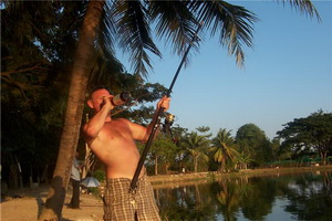 chiangmai fishing with wit biggame